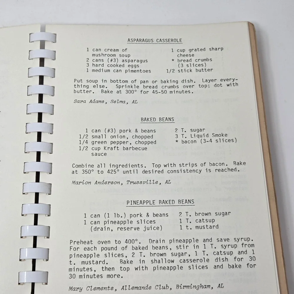 Vintage Taste Southern Cooking Recipe Book 1985 National Square Dance Convention